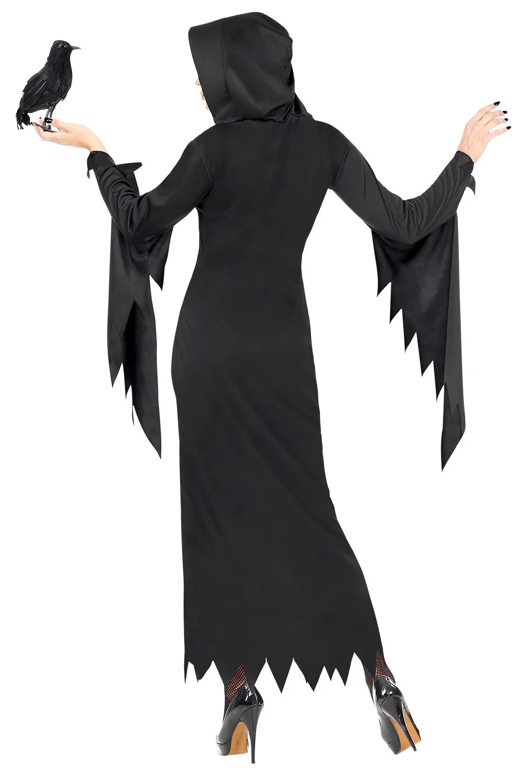 Disfraz de La Muerte con Túnica Negra para Mujer La Muerte Widmann